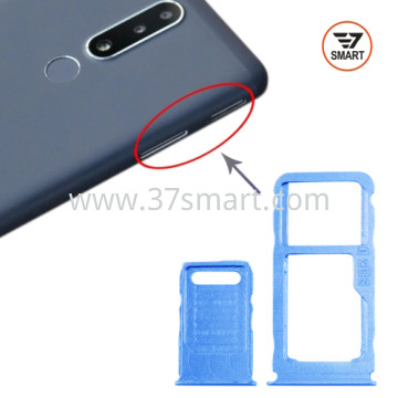 Nokia 3.1 Plus SIM Tray Blu