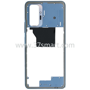 Redmi Note 10 Pro Service Pack Middle Cover Blue