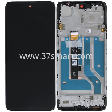 Moto Edge 20 Lite 5D68C23405 Service Pack Display Schwarz