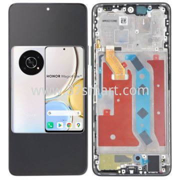 Honor Magic 4 Lite Lcd+Touch+Frame Silber