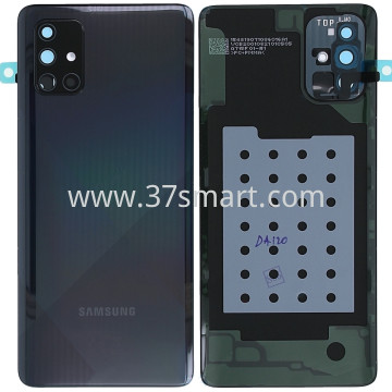 Samsung A71 2020 A715 Service Pack Cover Back Nero