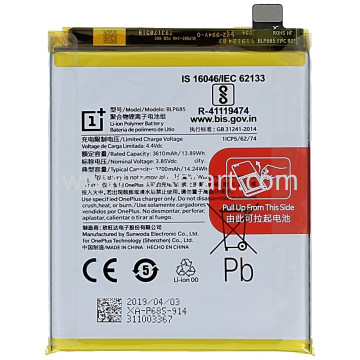 OnePlus 6T, OnePlus 7 1031100006 BLP685 Service Pack Batteria Blister