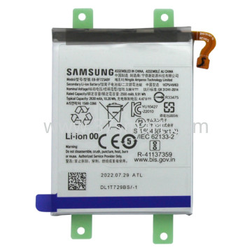 Samsung Z Flip 4 2022 F721, GH82-29434A EB-BF723ABY Service Pack Battery Main Blister
