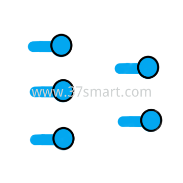 iPhone X-13 Front Camera Rubber Ring 5pcs Bulk
