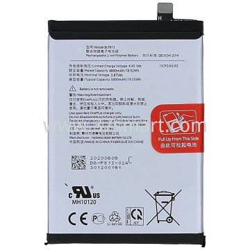 OnePlus Nord 100 BLP813 OEM 电池 5000mAh OEM