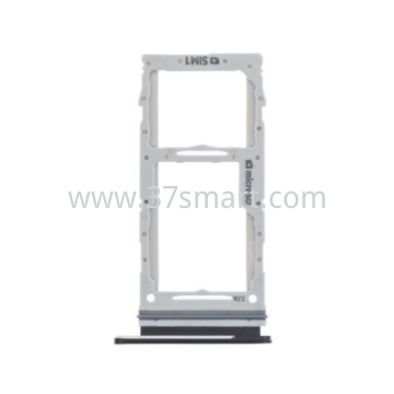 Samsung A90 5G A908BZ SIM Card Tray Schwarz