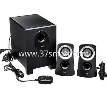 LogiTech Z313 2.1 Multimedia Speaker System 50W Schwarz