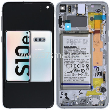 Samsung S10e G970 Service Pack Display White