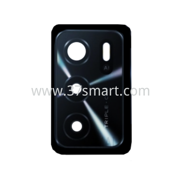 OPPO A16/A16S Vetro Camera+Frame Nero