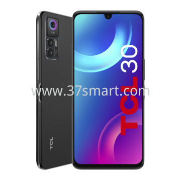 TCL 30 4GB/64GB Dual-SIM New Phone Black