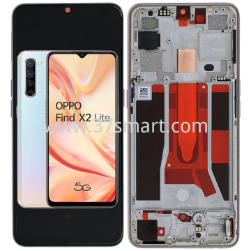 OPPO Find X2 Lite 4903623/4903624 Service Pack Display Silber