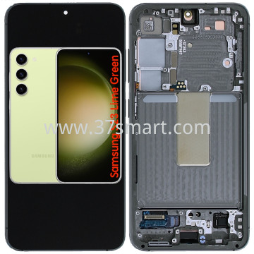 Samsung S23 2023 S911 Service Pack Display Lindgrün