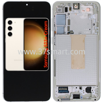 Samsung S23 Plus S916 Service Pack Display Bianco