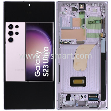 Samsung S23 Ultra S918 Service Pack Display Lavender