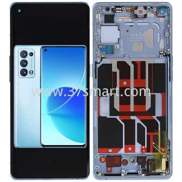 OPPO Reno 6 Pro 5G CPH2249 4907527/4907528 Service Pack Display Blue