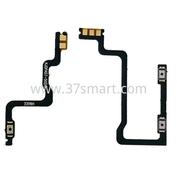 Nappe Bouton Volume/flex Câble Pour OPPO A77 5G (CPH2339) - Pièce De Rechange, Neuf, Couleur Noir