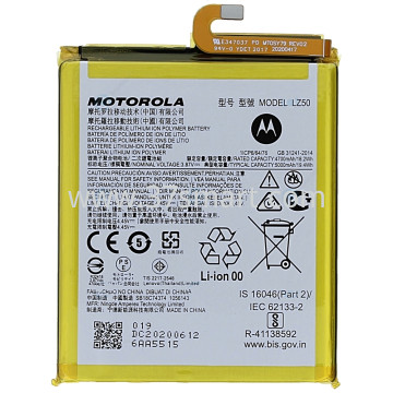 Moto G 5G Plus, SB18C74374 LZ50 Service Pack Battery 5000mAh Bulk