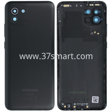Samsung A03 2021 A035G Service Pack Cover Back Schwarz