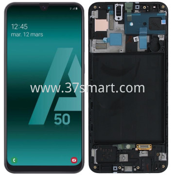 Samsung A50s 2019 A507 GH82-21193A Service Pack Display Nero