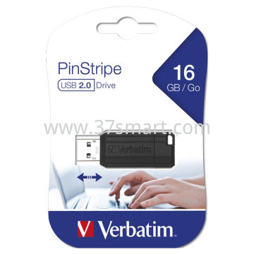 Verbatim PenDrive USB 2.0 PinStripe 16GB