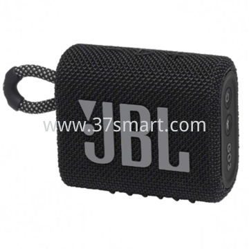JBL GO 3 Speaker Bluetooth Portatile, Cassa Altoparlante Wireless con Design Nero