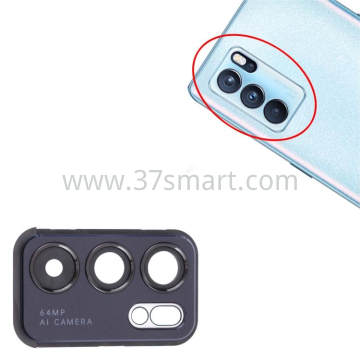 OPPO Reno 6 5G Camera Lens+Frame Nero