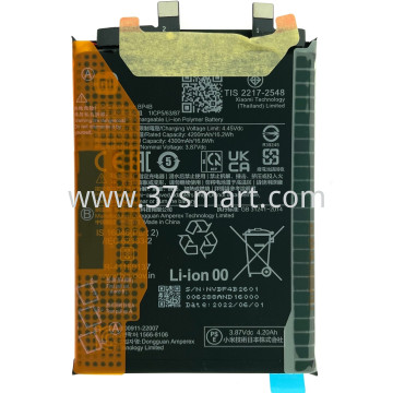 Xiaomi Mi 12 Lite BP4B 46020000BL1G Service Pack Battery 4300mAh Schüttgut
