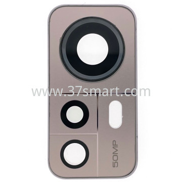 Mi 12 2022, Mi 12x 2022 Vetro Fotocamera+Frame Purple