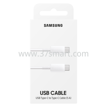 Samsung USB Type-C to USB Type-C 5A Cable EP-DN975BWE Weiß