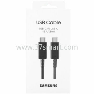Samsung Type-C to Type-C Data Cable 5A 1.8M EP-DX510JBE Nero