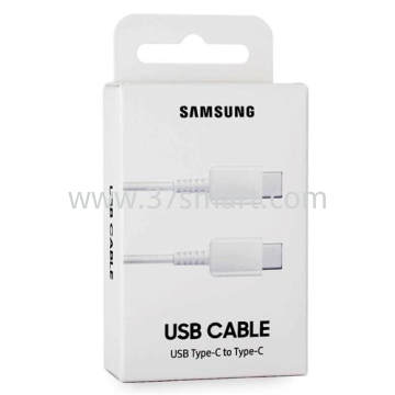 Samsung Cable Type-C to Type-C 1M EP-DA705BBE/EP-DA705BWE Weiß