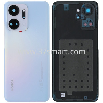 Honor X7a RKY-LX2 Cover Back+Camera Lens A Class Weiß