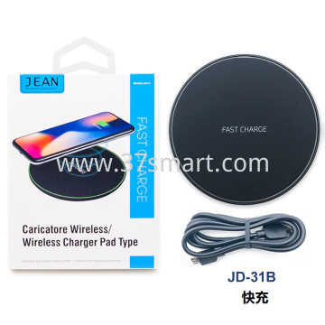 Caricatore Wireless Fast Charge OJD-31A Nero Blister OEM