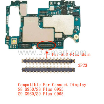 NL-18 Samsung S9 Plus G965 Connettore MainBoard Per Display 2x32Pin 2Pcs Bulk