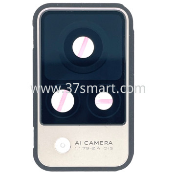 Vivo V21 5G V2050 Camera Lens+Frame Weiß