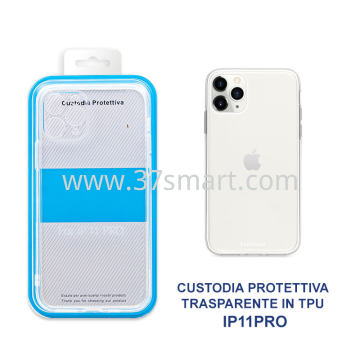 Transparent TPU Protective Case iPhone 11 Pro Blister