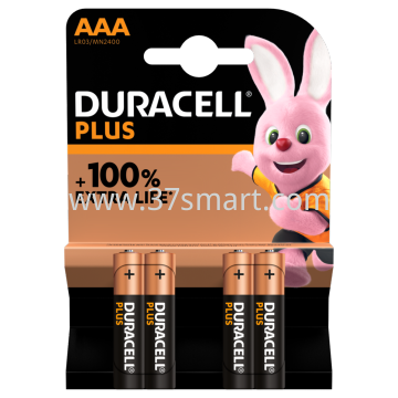 DURACELL Batteria AAA, LR03, 1.5V Plus 141117 Blister