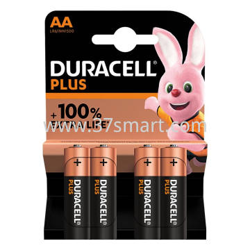 DURACELL Batteria AA, LR06, 1.5V Plus 140851 Blister