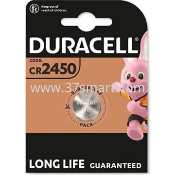 Duracell Batterie Lithium, Knopfzelle, CR2450, 3V Blister