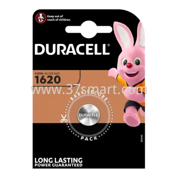 Duracell Batterie Lithium, Knopfzelle, CR1620, 3V Blister