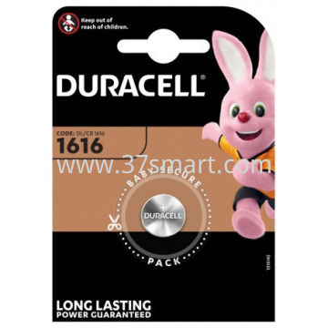 Duracell Batterie Lithium, Knopfzelle, CR1616, 3V(030336) Blister