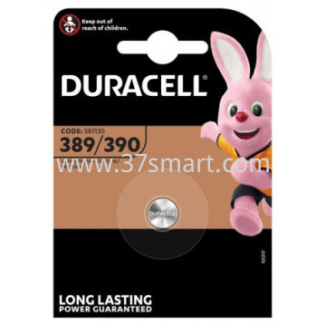 Duracell Batterie Silver Oxide, Knopfzelle, 389/390, SR54, 1.5V(068124) Blister