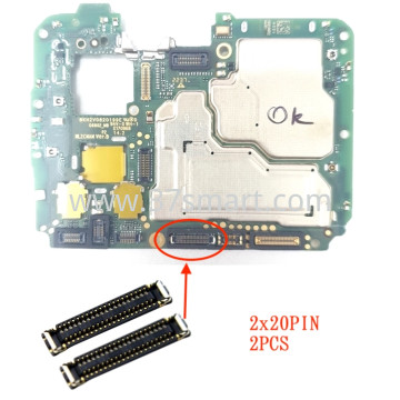 NL-34 Honor X7 Connector FPC For Display 2x20Pin 2Pcs OEM