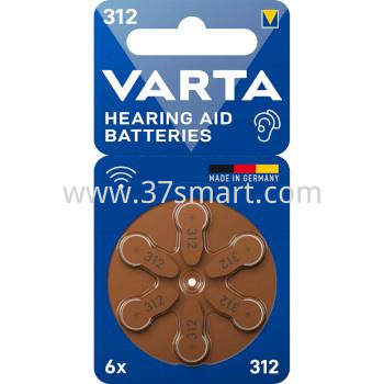 VARTA Zinc Air, 312, 1.4V (6-Pack) 24607101416 Blister