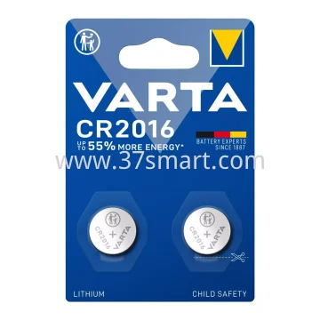 VARTA Batterie CR2016, 3V Electronics (2-Pack) 06016101402 Blister