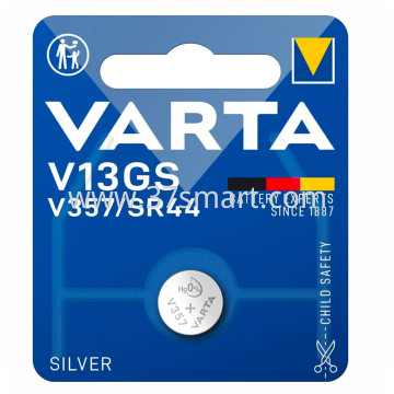 VARTA Batterie V13GS, V357 SR44, 1.55V Electronics (1-Pack) 04176101401 Blister