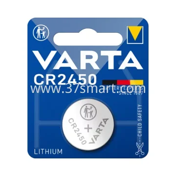VARTA Batterie CR2450, 3V Electronics (1-Pack) 06450101401 Blase