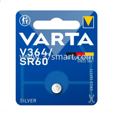 VARTA Batterie V364, SR60, 1.55V Electronics (1-Pack) 00364101401 Blister
