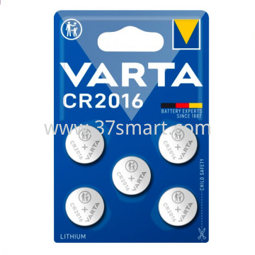 VARTA Batterie CR2016, 3V Electronics (5-Pack) 06016101415 Blister