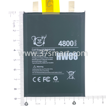 HW08 Honor 70 Universal Battery Cell 4800mAh 88mmx60mm Schüttgut